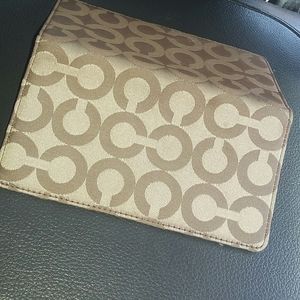 Coach checkbook/wallet